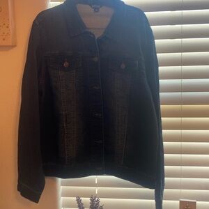 Basic blue Jean jacket M